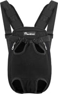 Pawaboo Pet Front Carrier Backpack for Small Medium Dogs