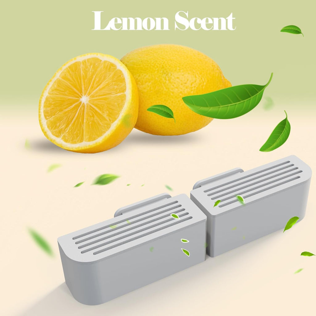 Fragrance Boxes for Cumrige, Deodorizer for Cumrige Self Cleaning Litter Box, Odor Eliminator Compatible with Fumoi Automatic Cat Litter Box, Deodorizer Refill, Lemon Scent