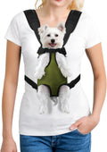 YUDODO Pet Dog Carrier Backpack Adjustable Front Carrier for Small Dog Cat