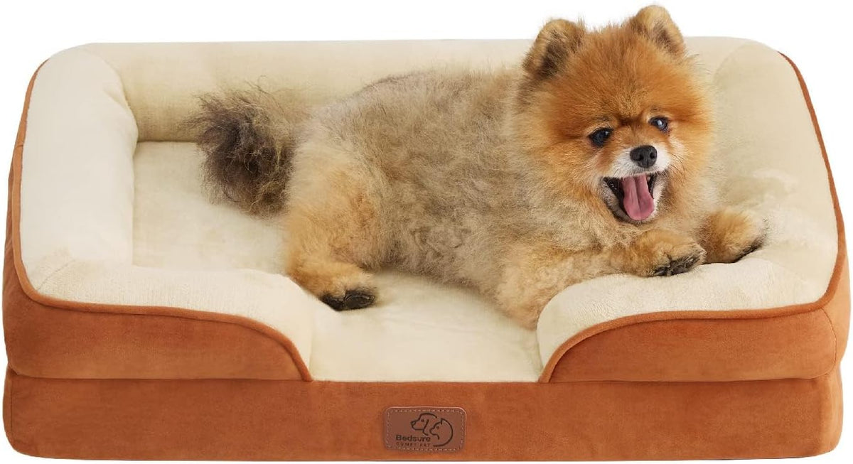 Bedsure Orthopedic Dog Beds for Small Dogs Washable Original Design