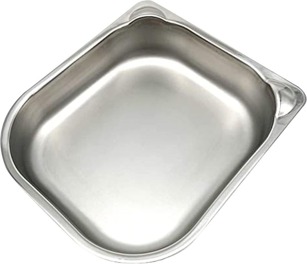 Closer Pets C100 Single Meal Timer-Controlled Automatic Pet Feeder - for Cats and Small Dogs, Wet or Dry Food with Stainless Steel Bowl Insert, up to 400 g, White