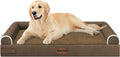 NANUYA Orthopedic Dog Bed for Large Dogs, 36 x 27 Inch, Dark Coffee