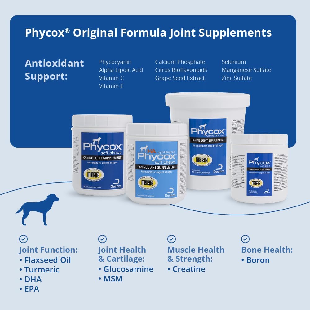Phycox® Joint Supplement Soft Chews for Dogs, 60 Chews