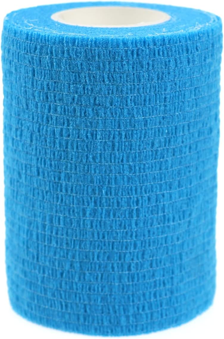 Self Adhesive Bandage Wrap Animal Cohesive Bandage Self Adherent Wrap First Aid Tape for Dogs Cats Horses Birds & Wrist Healing Ankle Sprain Swelling