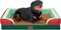 Comfort Expression Orthopedic Dog Bed for Extra Large Dogs with Bolster
