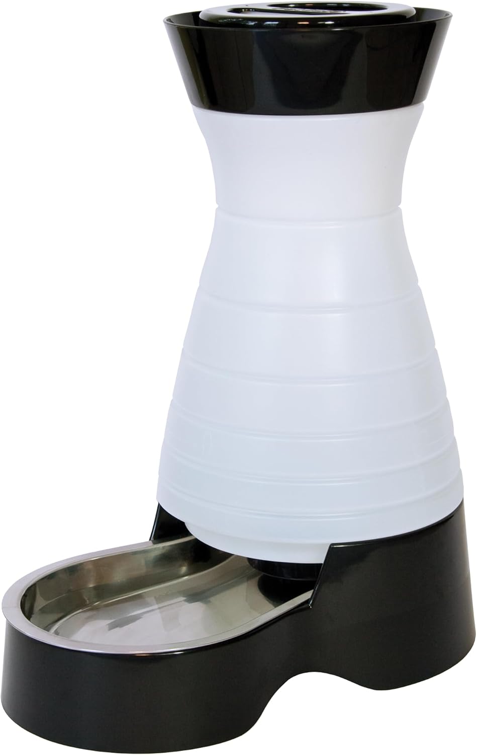 PetSafe Healthy Pet Water Station, 64 oz, Stainless Steel Bowl, Small