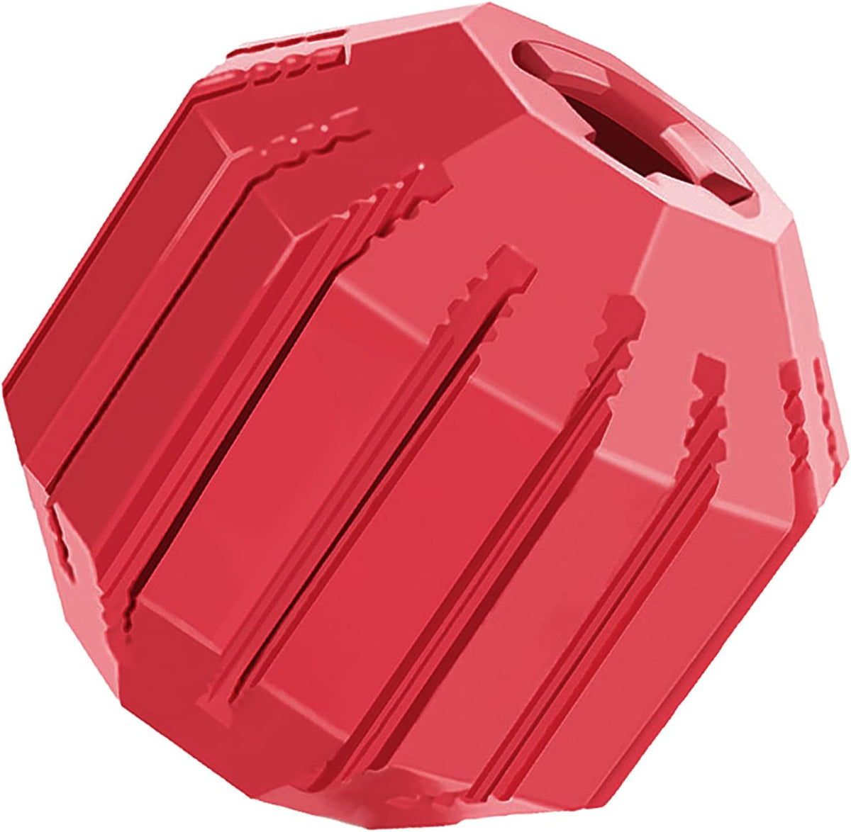 KONG Stuff-A-Ball, Natural Rubber Dental Chew Toy, for Small Dogs | Stuffable Dental Chew Toy for Teeth Cleaning, Fill with Treats & Snacks to Keep Dogs Busy & Engaged at Playtime