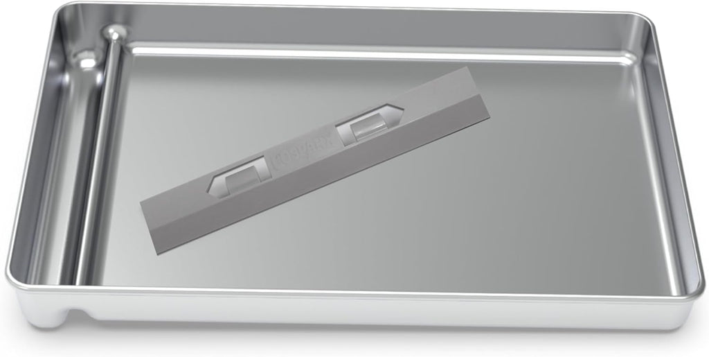 Stainless Steel Reusable Litter Tray Compatible with Petsafe Scoop-Free Self-Cleaning Cat Litter Boxes - Never Absorbs Odor, Stains, or Rusts (Stainless Steel Litter Tray) (Extra Deep)