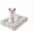 Small Dog Crate Bed Mat, Washable Plush Pad for Puppies & Cats