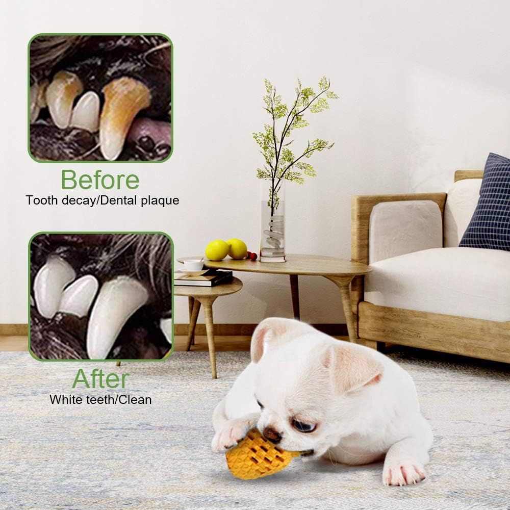 Pineapple Dog Toys for Large Dogs Puppy, Dog Chew Toys for Small Medium Dogs to Keep Them Busy, Interactive Dog Toys Tough Dog Puzzle Toys Treat Dispensing Durable Dog Dental Chew