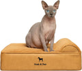 NOAH & PAW Small Cat & Dog Bed Orthopedic Cooling Memory Foam 20x15x6.5