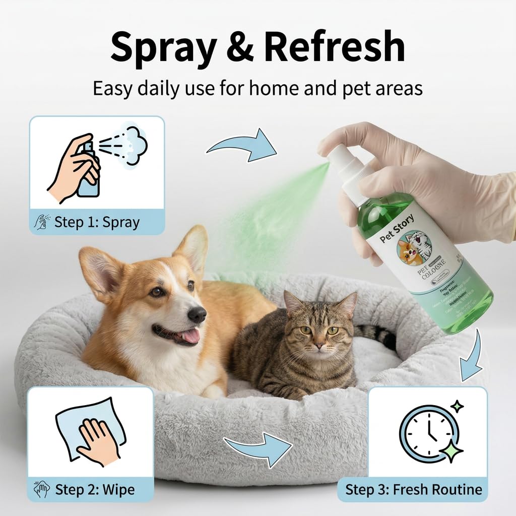 Dog & Cat Cologne | Long-Lasting Classic Scent