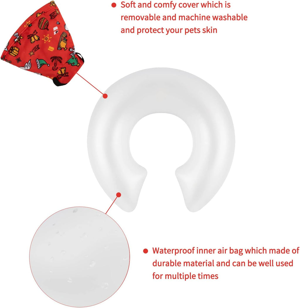 CuteBone Dog Recovery Cone for Small Medium Dogs & Cats