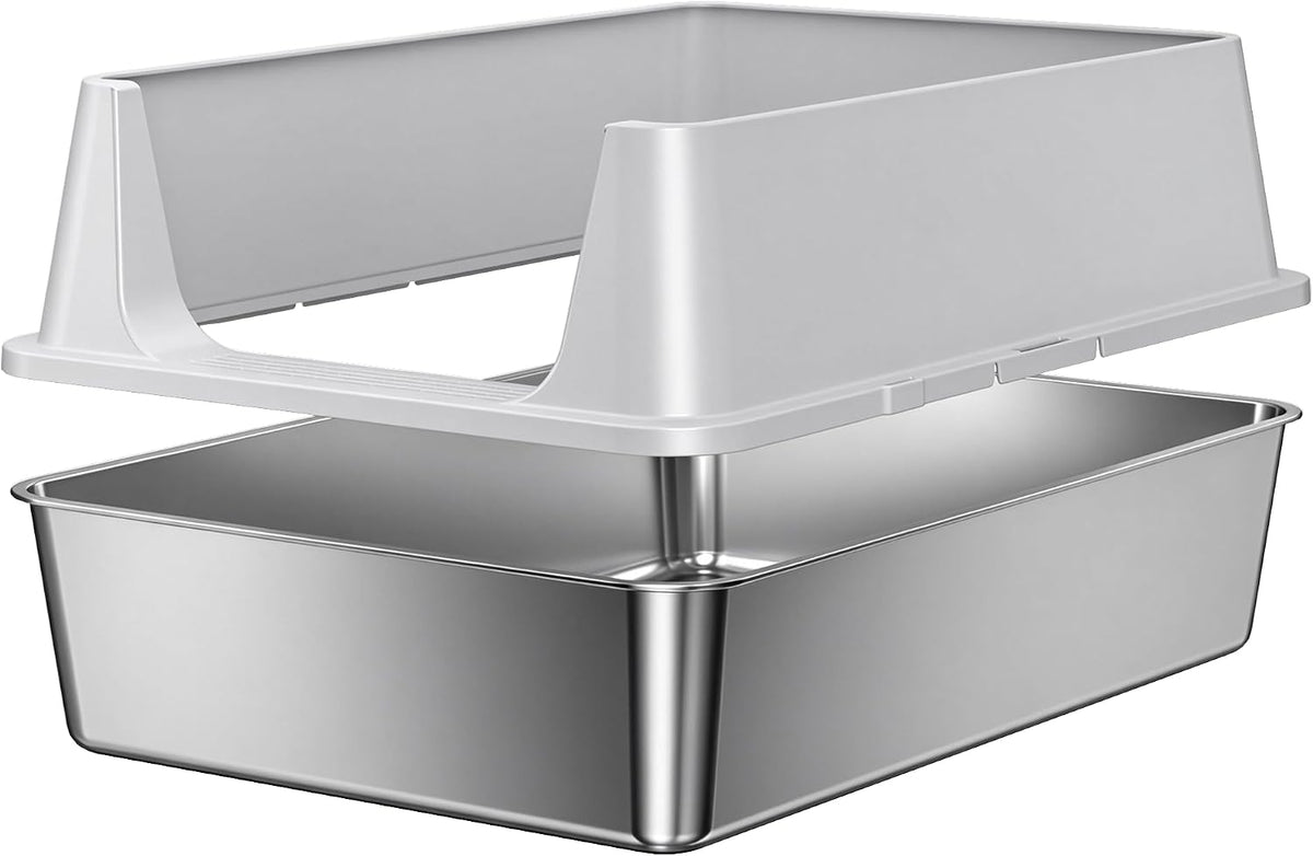 XXXL Stainless Steel Litter Box