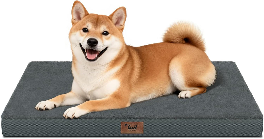 Outdoor Waterproof Orthopedic Dog Bed for Medium Size Dogs