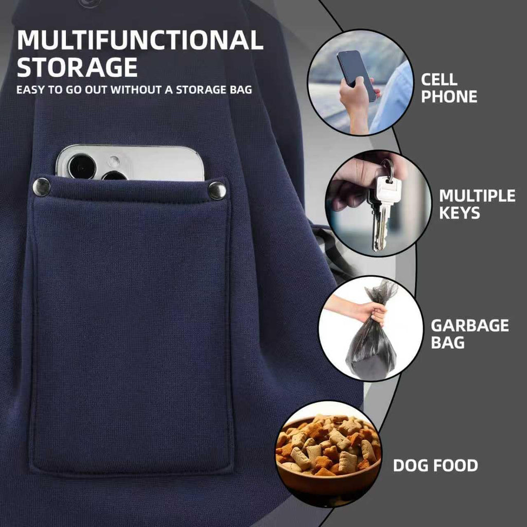 ARZQUT Dog and Cats Carrier Sling, Small Pet Carrier with Storage Pocket