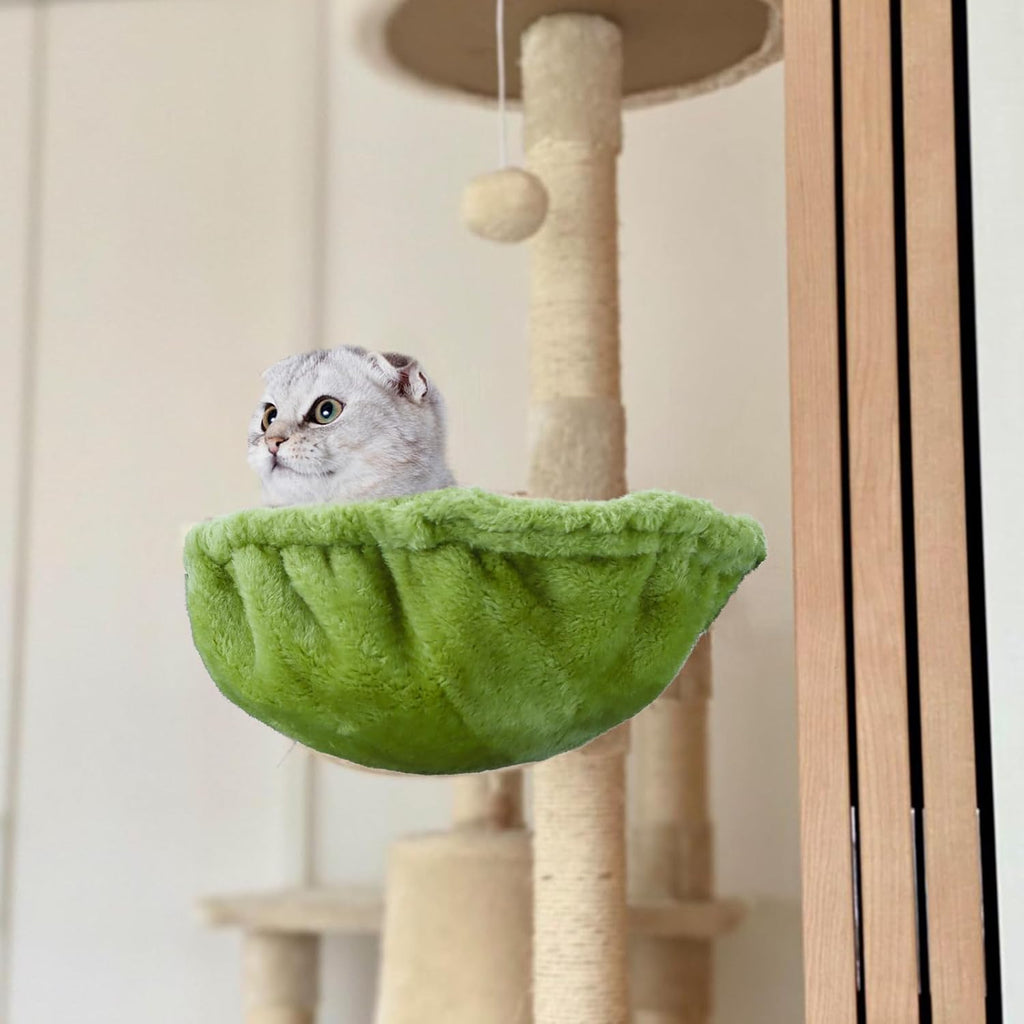 UXIETIN Cat Tree Hammock with Deep Basket,Large Size,12.4"