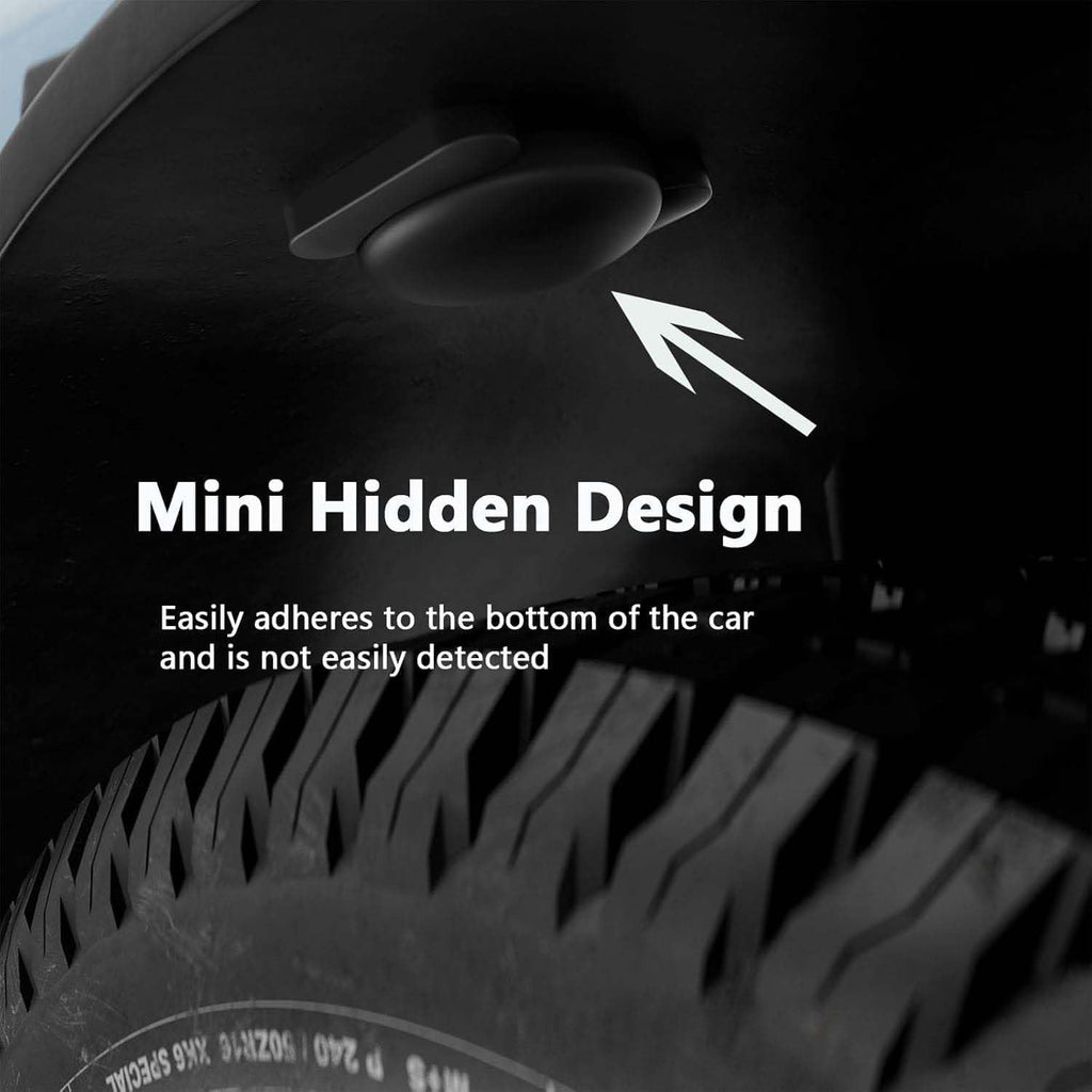 GPS Tracker for Vehicles, 2 PCS Portable Real-Time Location Tracking Device, Vehicle Tracker No Monthly Fee Car Tracker, Magnetic Mini GPS Trackers for Motorcycles Trucks Pets Kids Elderly etc, Black