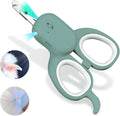 PAKEWAY Cat Nail Clipper with LED Light, Safe & Precise for Cats & Kittens