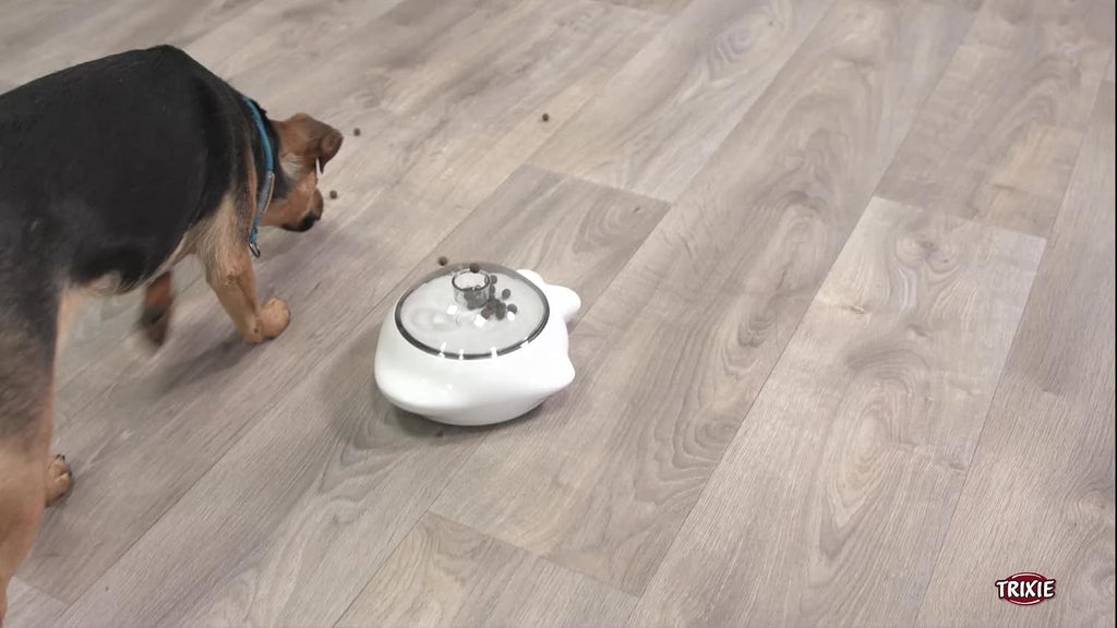 TRIXIE Dog Snack Popper, Interactive Treat Dispenser for Dogs, Push and Nudge Boredom Away