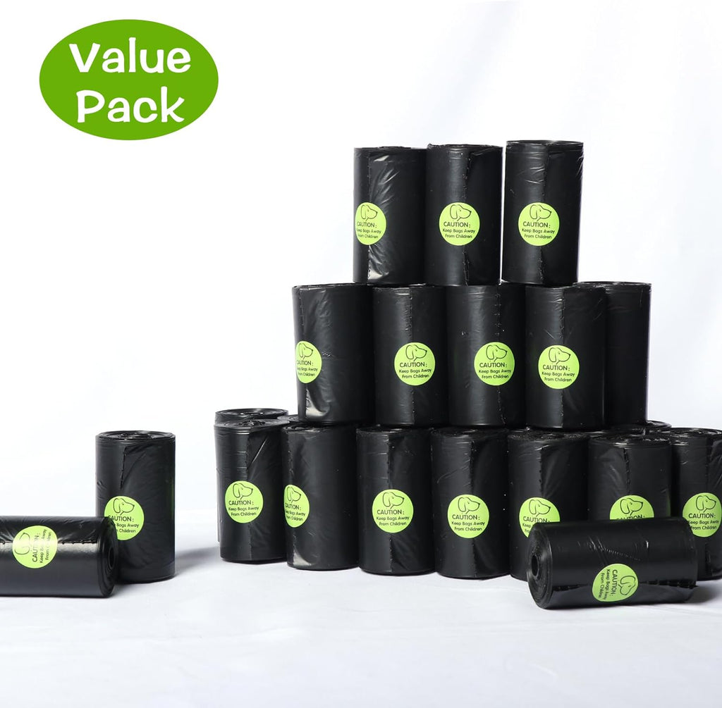 DREAM&GLAMOUR Dog Poop Bags,600 Count | value pack,Strong Poop Bags for Dogs,30 Rolls,20 Doggy Bag Per Roll,Each Measures 9 x 13 Inches,Guaranteed Leak-Proof