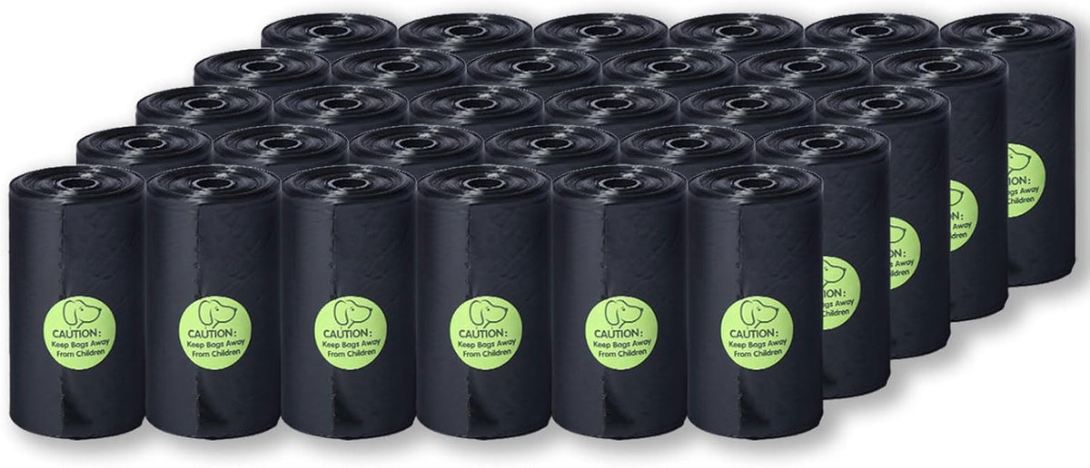 DREAM&GLAMOUR Dog Poop Bags,300 Count | value pack,Strong Poop Bags for Dogs,15 Rolls,20 Doggy Bag Per Roll,Each Measures 9 x 13 Inches,Guaranteed Leak-Proof