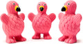 Squeaky Dog Toys for Medium Dogs, Soft Latex Squeaky Dog Ball, Cute Funny Squeak Flamingo Pet Toys