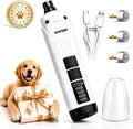 Whisper-Quiet Dog Nail Grinder, Safe & Stress-Free for Sensitive Dogs Cats