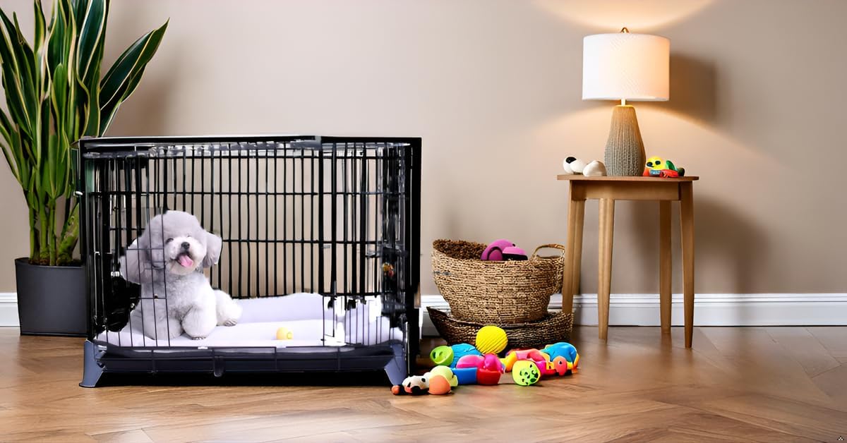 Pet Bed, Small Dog Bed 24 inch, Washable Flat Pet Bed, Reversible Crate Pad