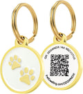 Pet Dwelling Mini Paw QR Pet ID Tag for Cats & Small Dogs | Lightweight