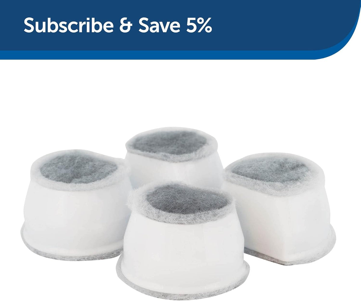 PetSafe Drinkwell Avalon & Pagoda Fountain Activated Carbon Filters - Better Hydration Choice - Long-Lasting Purity - Odor-Free Drinking - Universal Filter Replacement (Pack of 120)