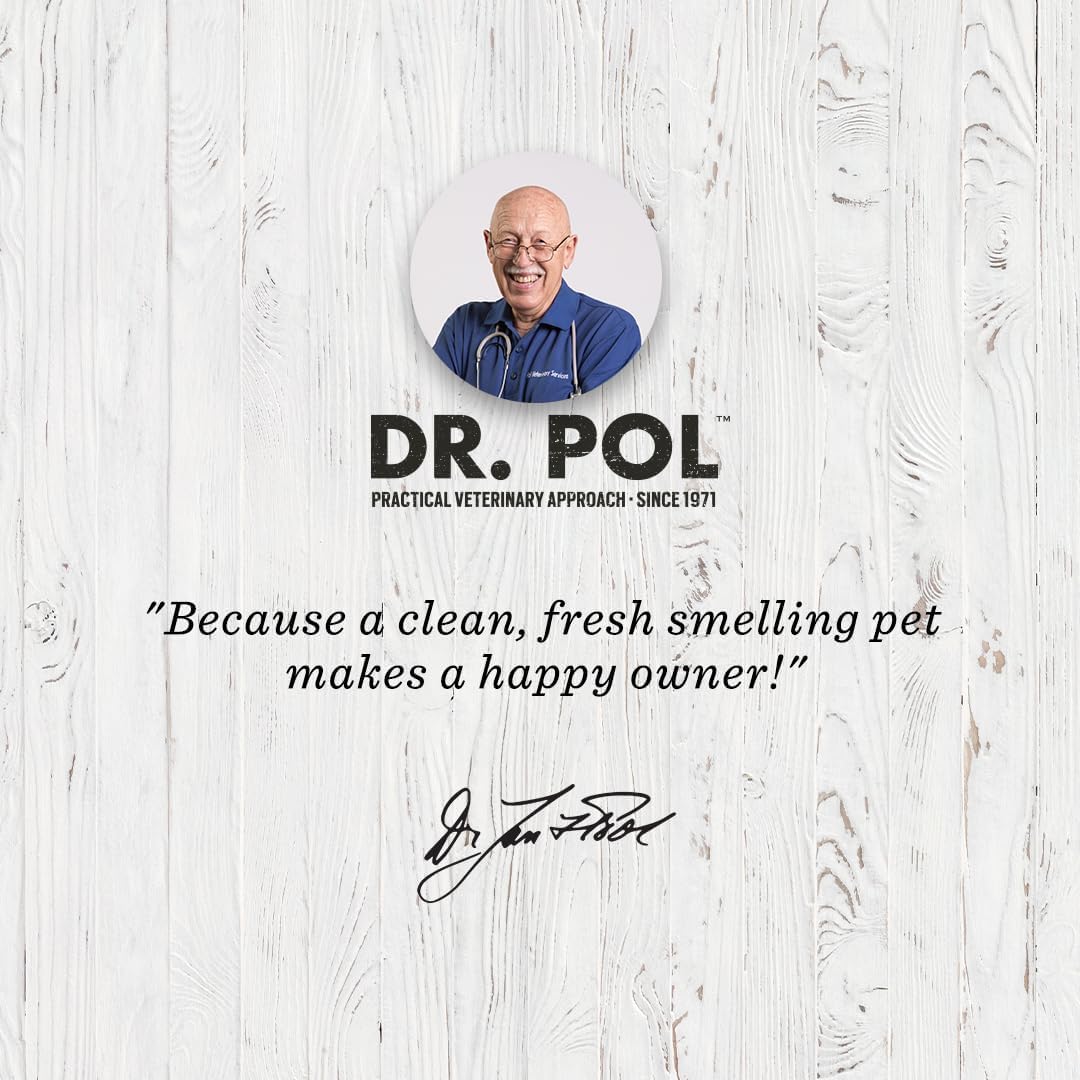 Dr. Pol Dog Shampoo, Cleanse, Condition, Deodorize, Detangle, Lavender