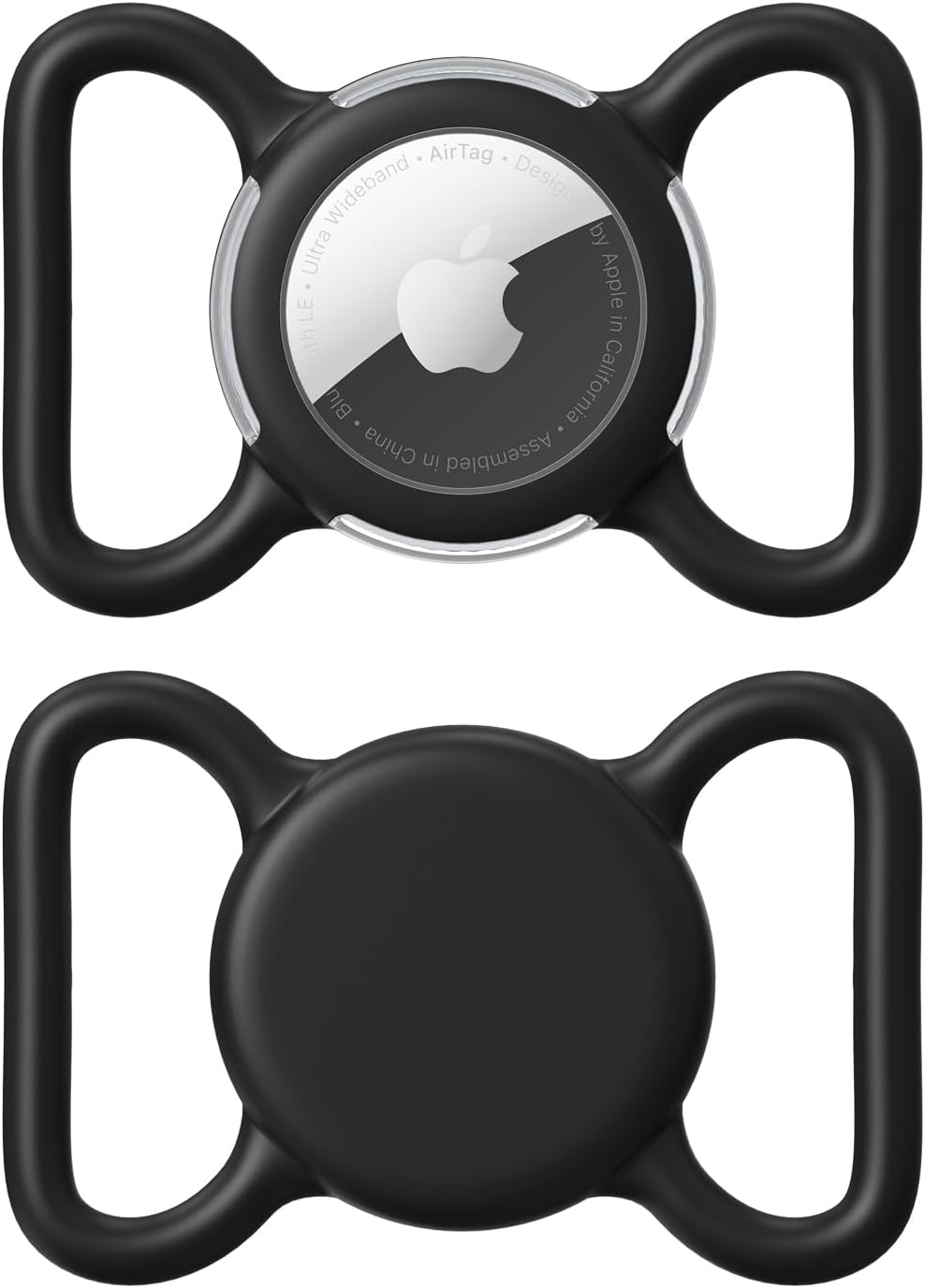 Waterproof AirTag Holder for Dog Collar, Soft Slide-On Dog AirTag Holder