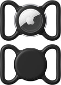 Waterproof AirTag Holder for Dog Collar, Soft Slide-On Dog AirTag Holder