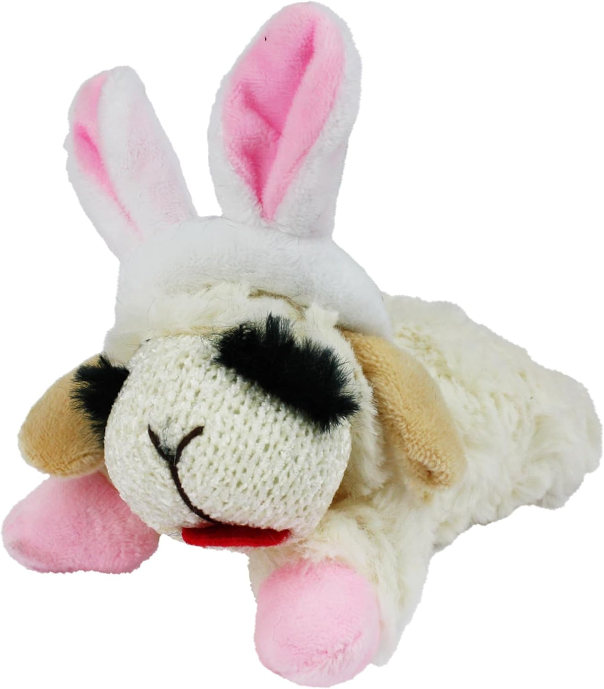 Multipet Lamb Chop Dog Plush Toy with Easter Bunny Ears