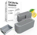 Fragrance Boxes for Cumrige, Deodorizer for Cumrige Self Cleaning Litter Box, Odor Eliminator Compatible with Fumoi Automatic Cat Litter Box, Deodorizer Refill, Lemon Scent