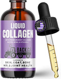 Back 40 Dogs Premium Grass-Fed Liquid Collagen for Dogs Skin and Coat, Hips and Joints | Allergy Relief with Biotin, Vitamin C and MSM for Joint, Nails & Immunity | Made in USA