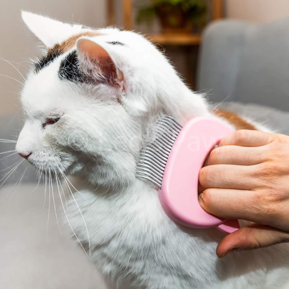 Leo's Paw The Original Pet Hair Removal Massaging Shell Comb