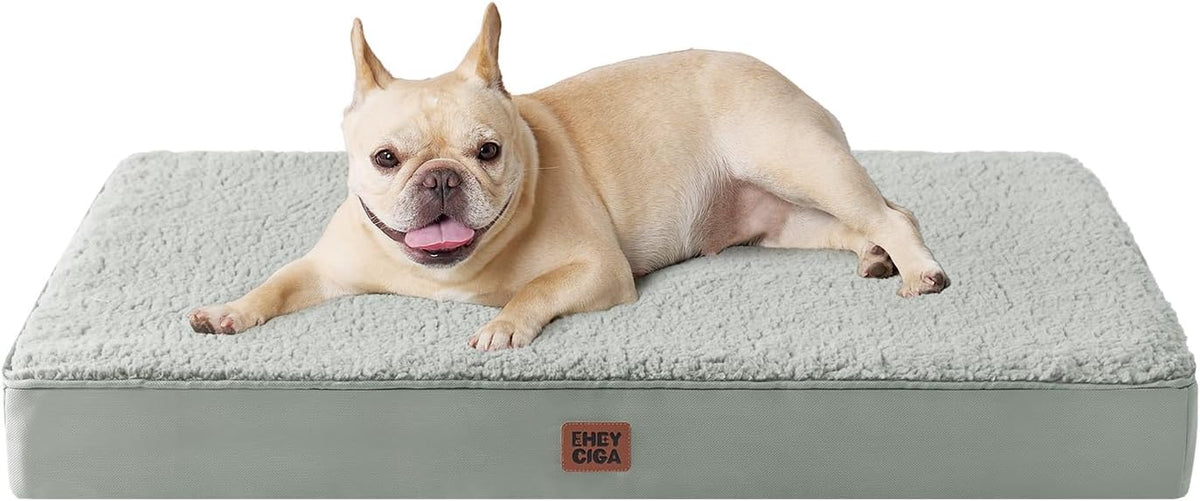 EHEYCIGA Orthopedic Dog Bed Medium with Removable Washable Cover, 30x20