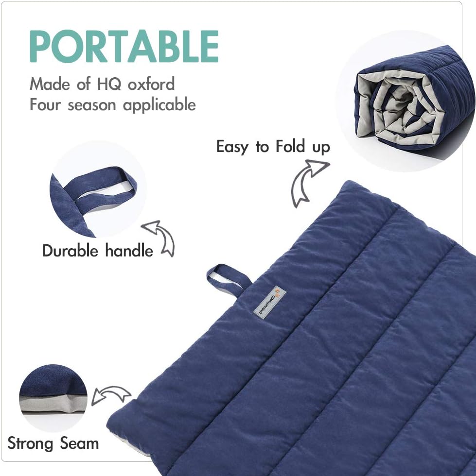 CHEERHUNTING Outdoor Dog Bed, Waterproof, Washable, Large Size, Durable, Water Resistant, Portable and Camping Travel Pet Mat