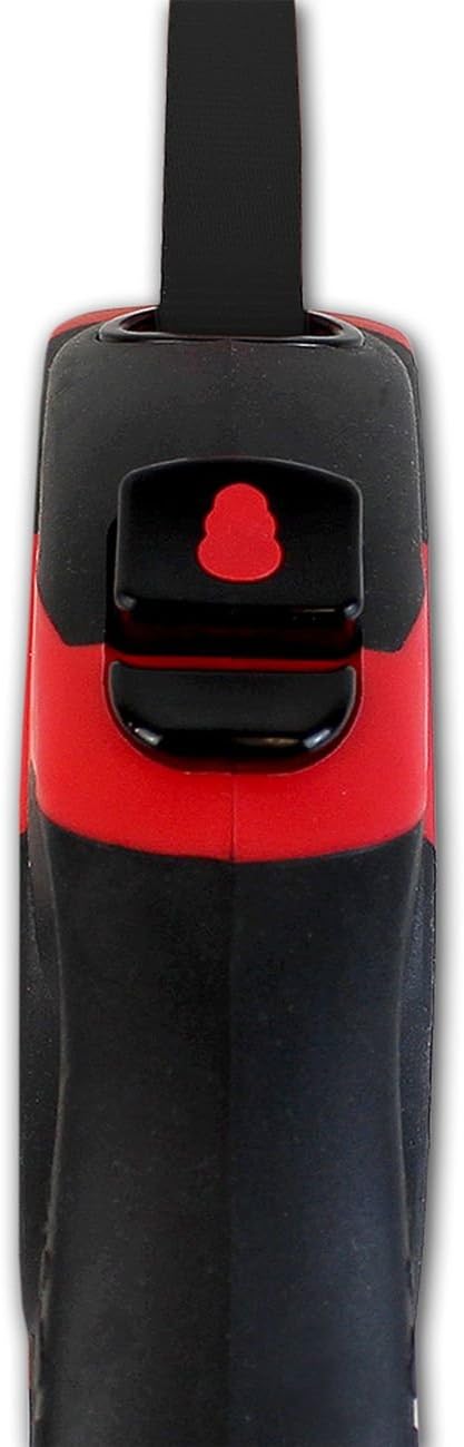 Alcott Kong Terrain Retractable Dog Leash, Small, Fuschia, 16' Long.