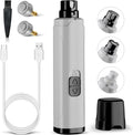 YGGDRA Dog Nail Grinder Upgraded - Professional 2-Speed Super Quiet and Low Vibration Electric Pet Nail Grinder with LED Lights - Painless Paws Grooming & Smoothing for Small to Large Dogs