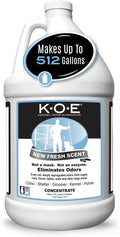 Odorcide K.O.E. Fresh Scent Odor Eliminator Concentrate – For Strong Odor on Cages, Floor, & More – Non-Enzymatic For Home & Dog Kennel – Home & Pet Supplies (1 Gal)