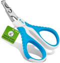 Cat Nail Clipper - Razor-Sharp & Angled Cat Clippers for Nails with Comfy Grip Handles. Lightweight & Safe Grooming Solution - Ideal for Smaller Pets 