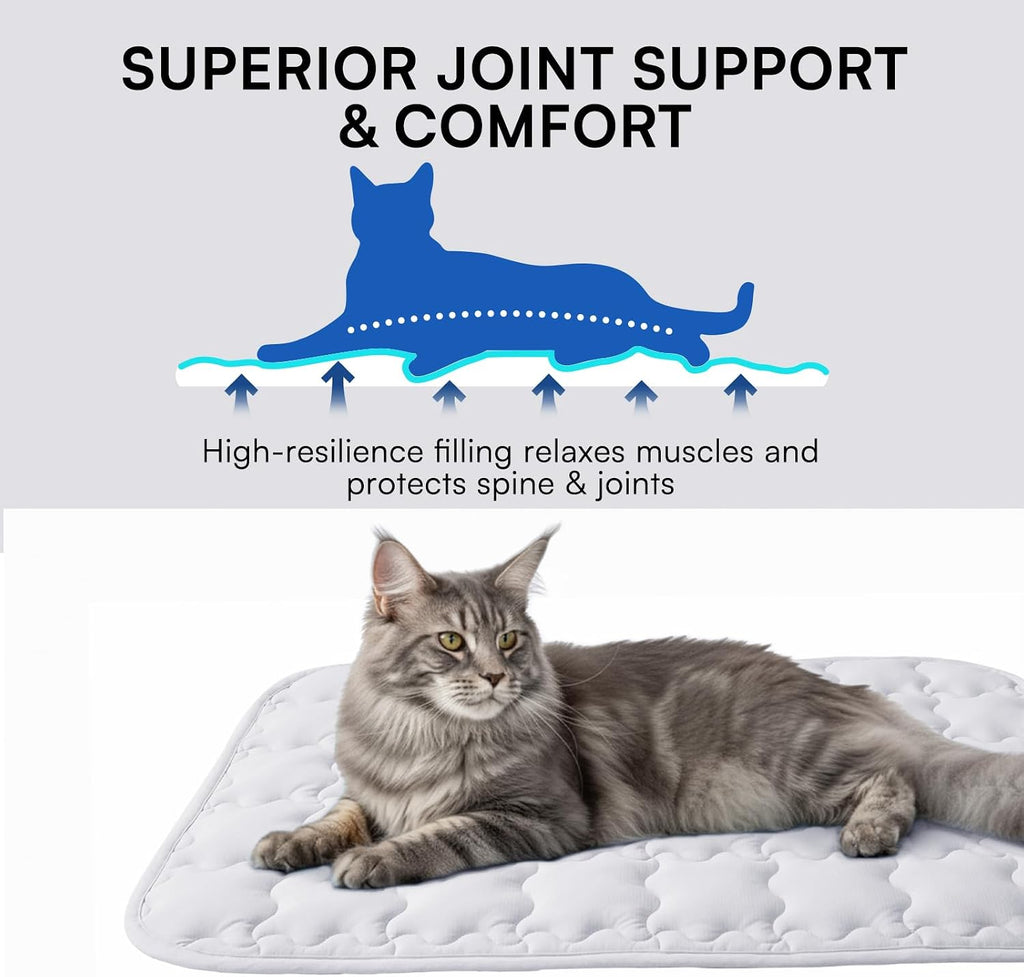 LINENLUX Dog Cooling Mat, Self Cooling Non-Slip Breathable Pad Q-Max > 0.5