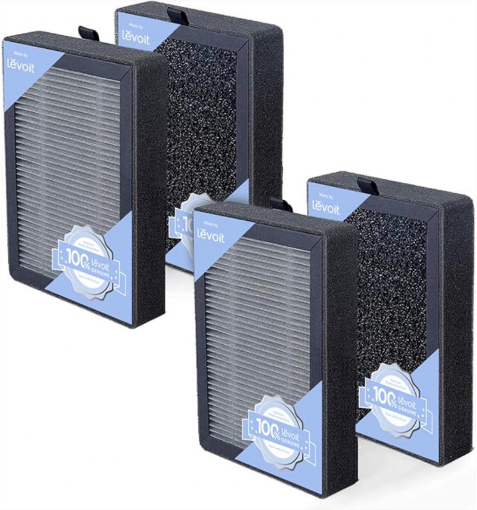 Levoit LV-H128 Air Purifier Replacement Filter, Genuine Air Purifier Filter