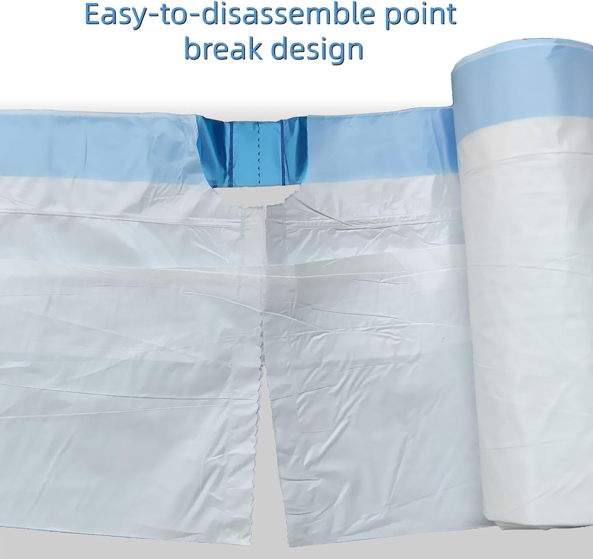 300ct Replacement Pet Pivot Litter Box Bags Compatible with Autoscooper 11 | Cost‑Effective 0.02mm Drawstring Bags, Convenient, Hygienic, Sturdy, and Durable, the Perfect Size