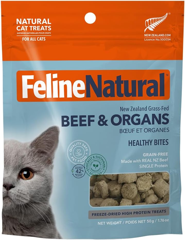 Feline Natural - Grain-Free Protein Rich Freeze Dried Cat Treats