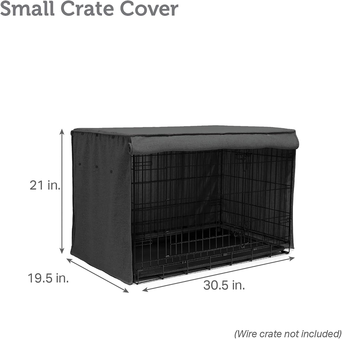 Friends Forever Metal Dog Crate Cover 30 inch-30.5" L x 19.5" W x 21" H