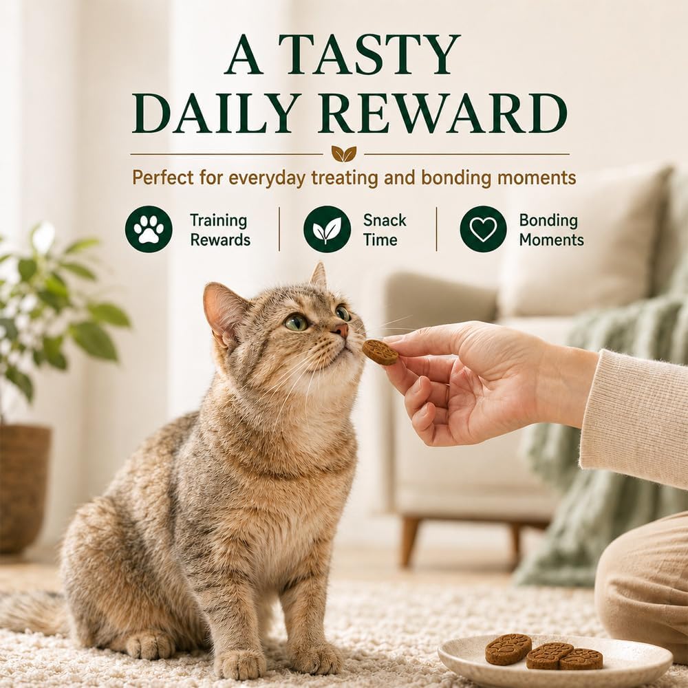 Treats,Freeze-Dried Duck for Digestive&Hairball Support,3.53 oz